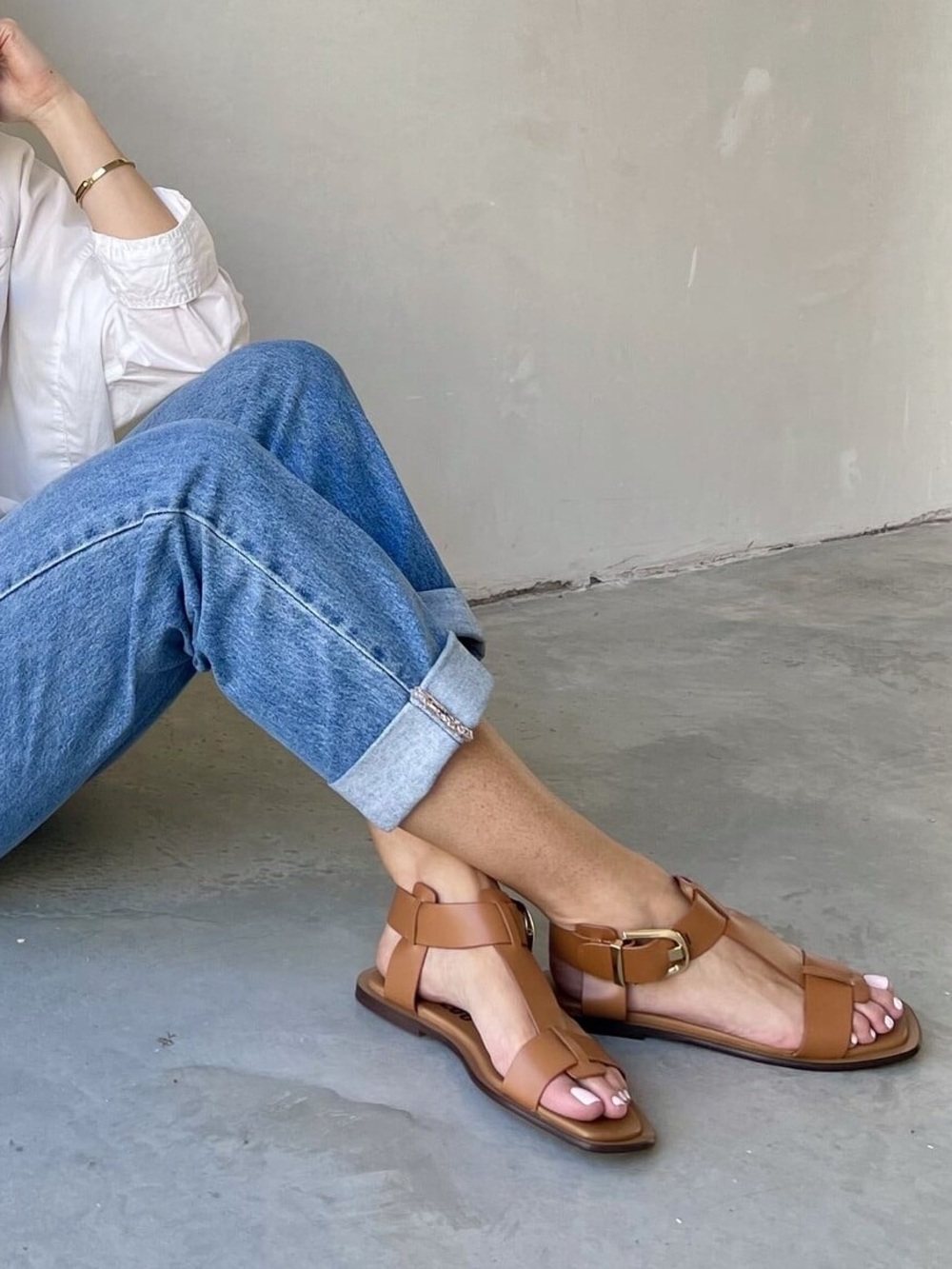 Bibi Lou Women's Brown Sunny Sandals. Size EU 38 / 8 US Women N11-16